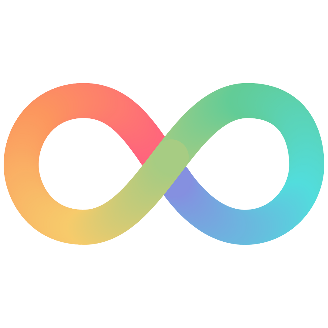 Autism Rainbow Infinity Sign