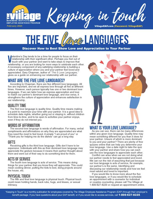 The Five Love Languages